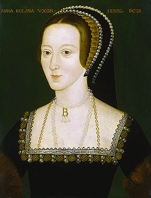 Anne Boleyn potrait London - Travel England
